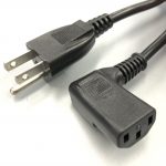 【あいあい】クリーンベース・電源コードのみ OA用電源コード 5m 12A 接地プラグ+ストレートインレット AYCS