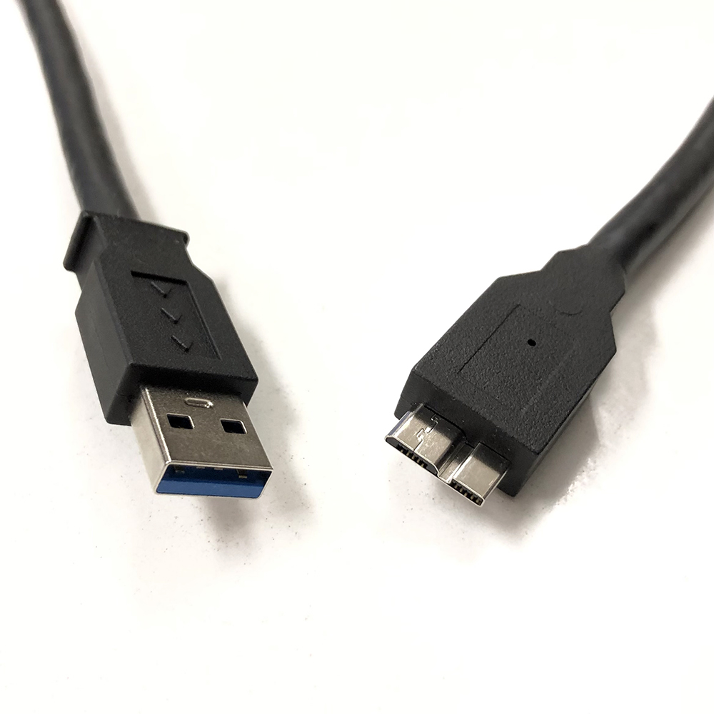 吉野川電線 可動部用USB3.0相当ケーブル Type A⇔Micro B 1m USB3-HAmB
