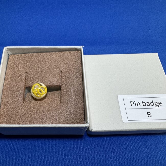 Pin badge_B